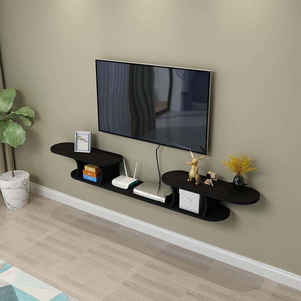 Wall Mount TV Stand, 120X22X20CM Media Console with Storage Shelf - Modern Entertainment Center for Living Room, Bedroom & Home Theater (Color: C)