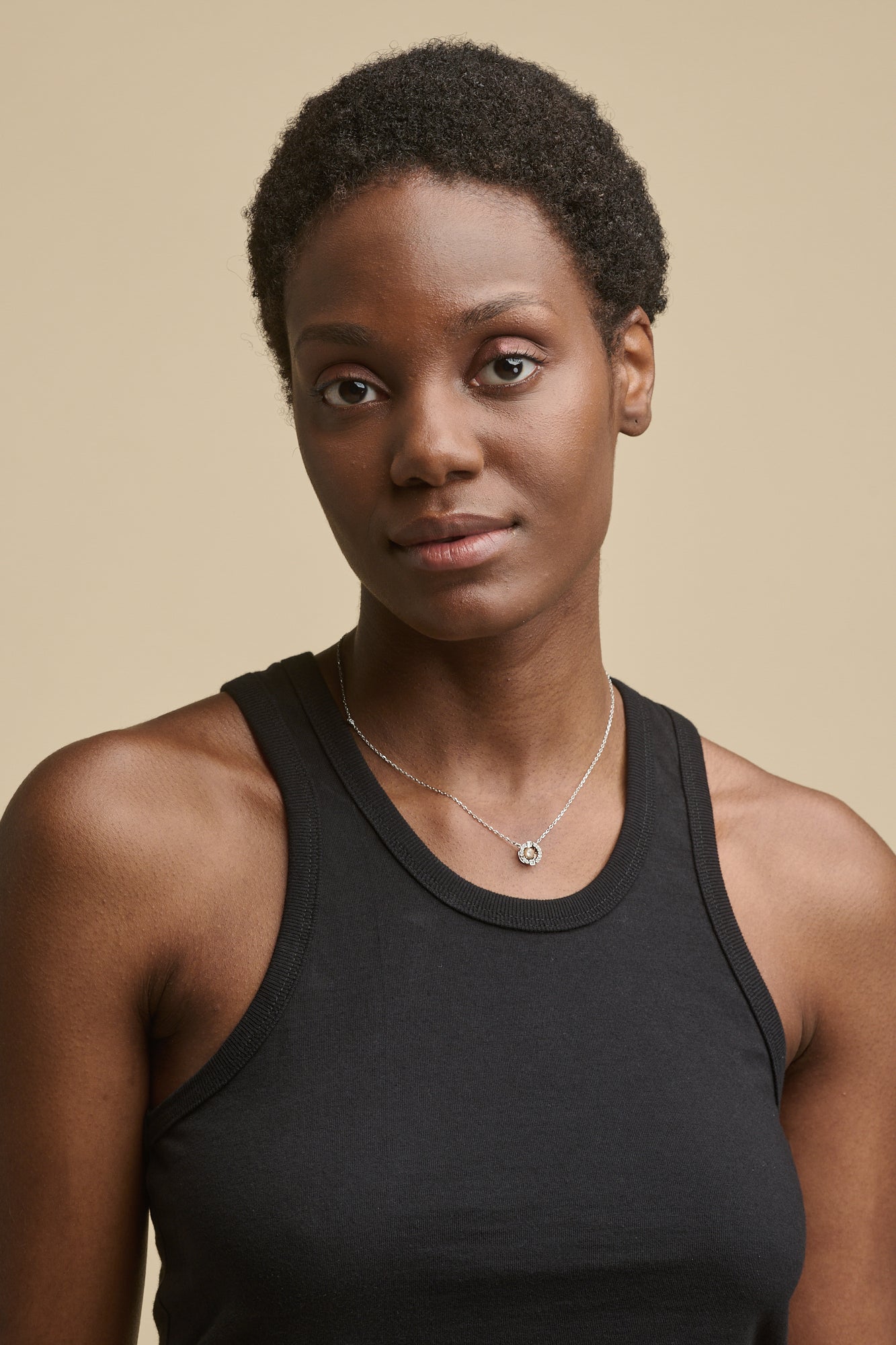 Eco-Friendly Women's Racerback Tank Top - Plastic-Free Black Workout Top for Yoga, Running & Gym