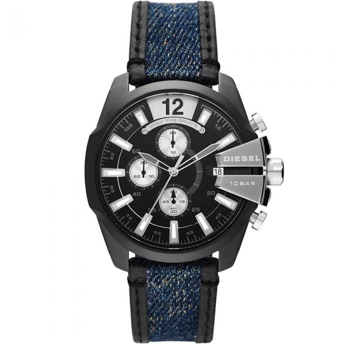 Diesel DZ4568 Baby Chief Chronograph Men's Watch - Stylish Analog Quartz Timepiece for Casual & Formal Wear - Perfect for Everyday Use, Office, and Special Occasions