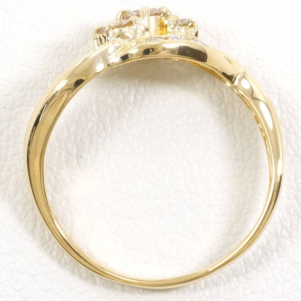 18K Yellow Gold Diamond Ring for Women - Elegant Solitaire Engagement & Wedding Band - Perfect for Proposals, Anniversaries, and Special Occasions