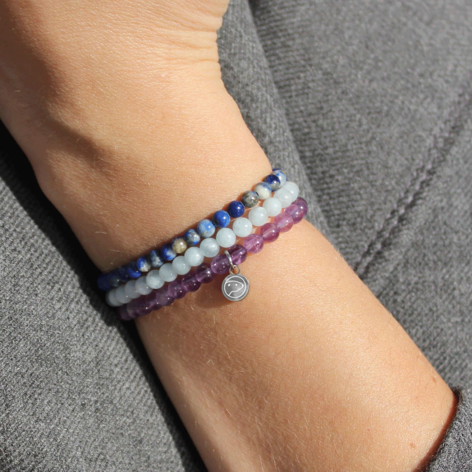 Aquarius Zodiac Sign Bracelet Pack - Mini Adjustable Charm Bracelets for Women & Girls - Perfect for Birthdays, Gifts & Everyday Wear