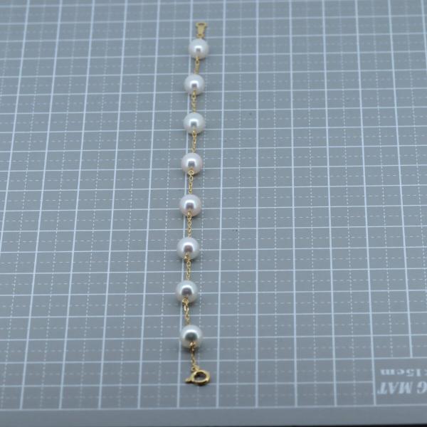 18K Gold Pearl Bracelet for Women - Elegant & Durable Jewelry Gift for Wedding, Anniversary & Special Occasions
