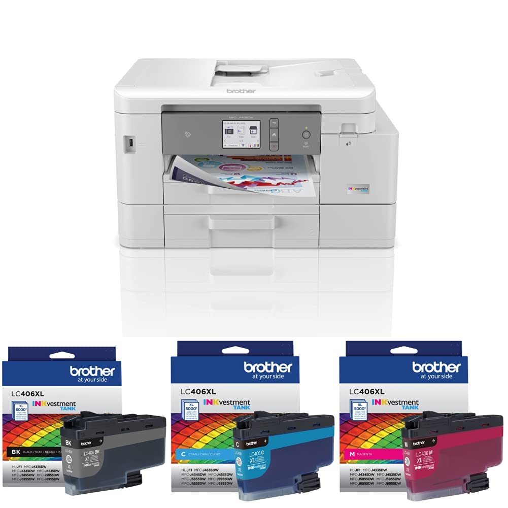 High Yield Ink Cartridge for Printers - Compatible with HP, Epson, Canon - Long-Lasting Printing for Home & Office Use