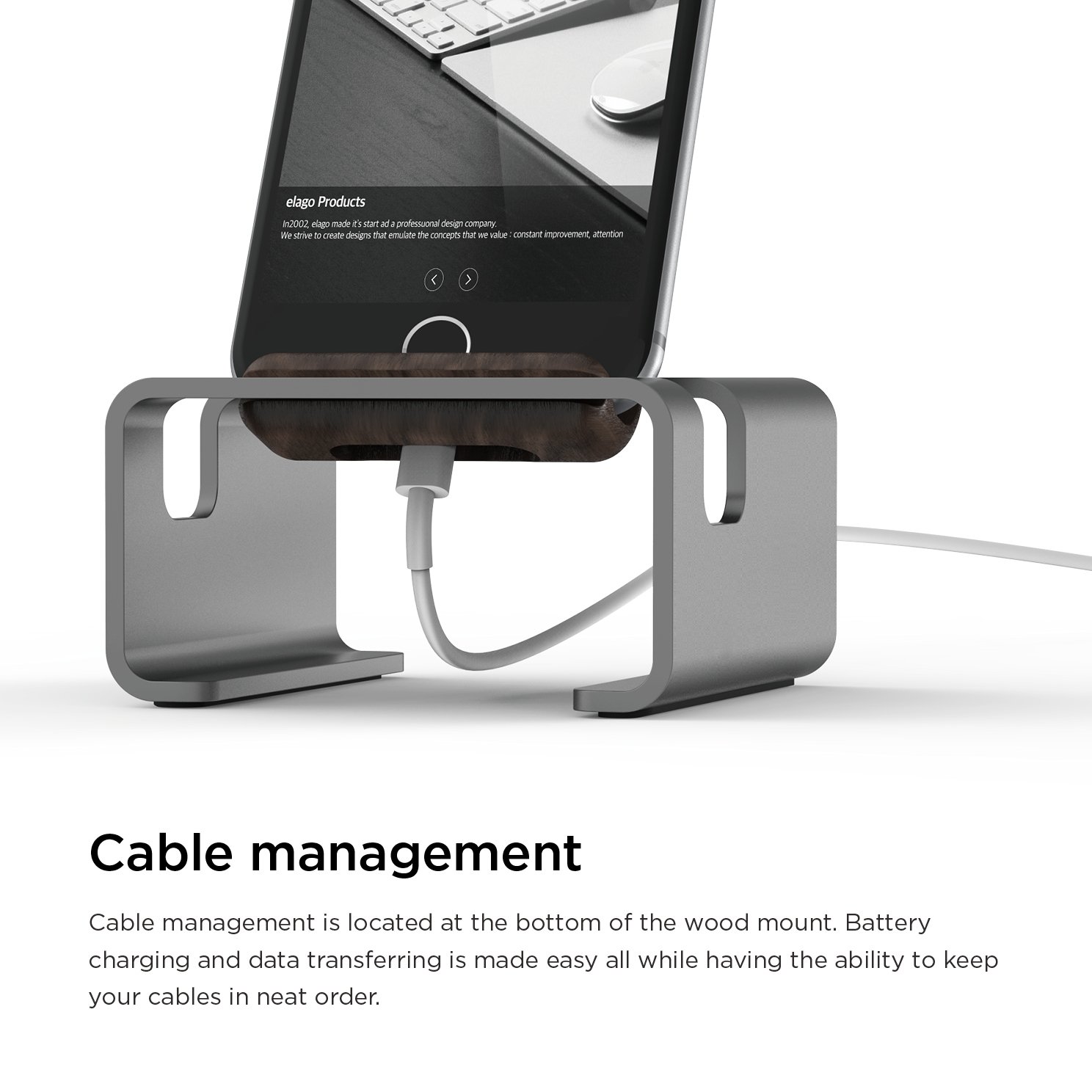 Premium Aluminum M3 Stand for iPhone, iPad, Galaxy - Home & Office Use