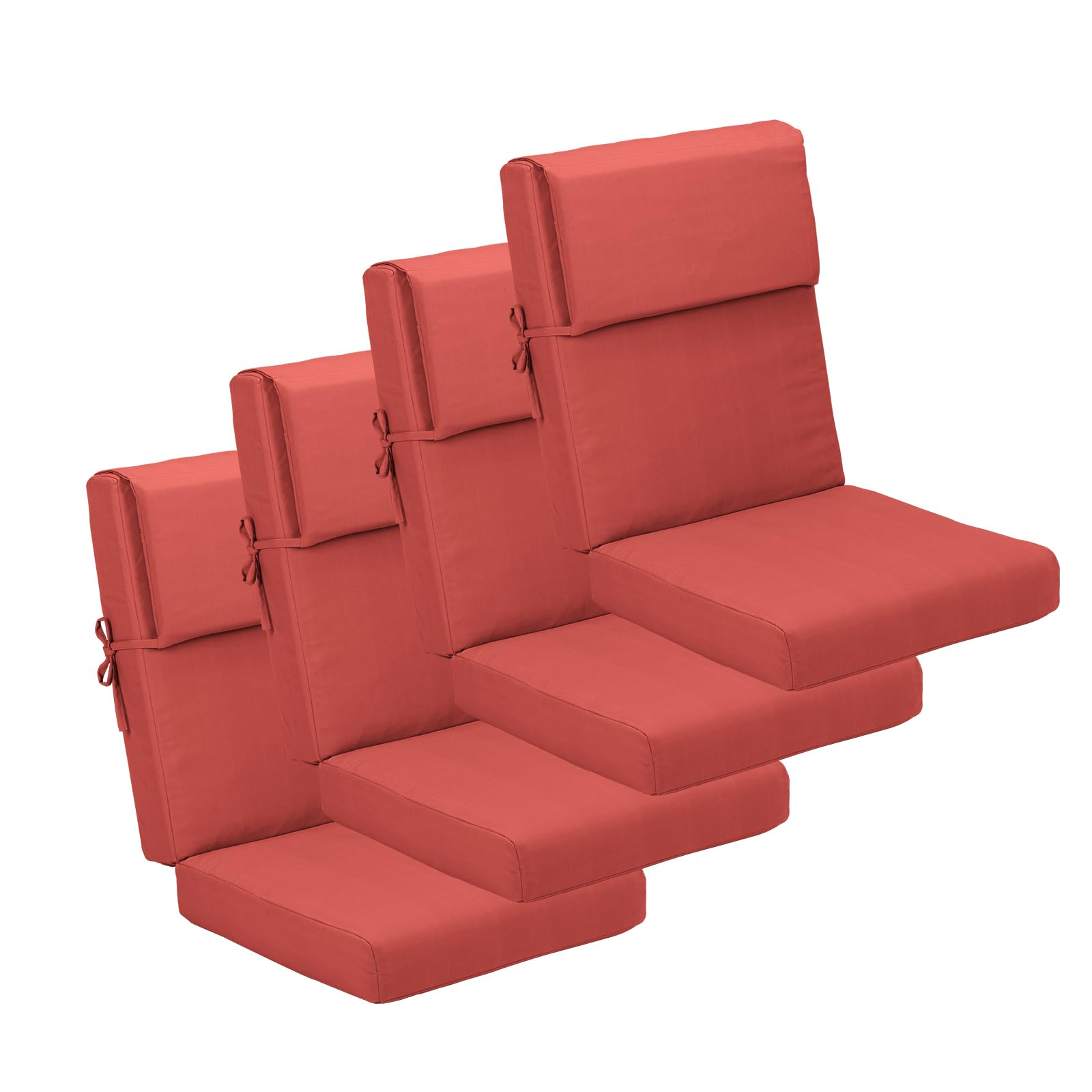 Premium Outdoor Chair Cushions Set of 4 - 45.3