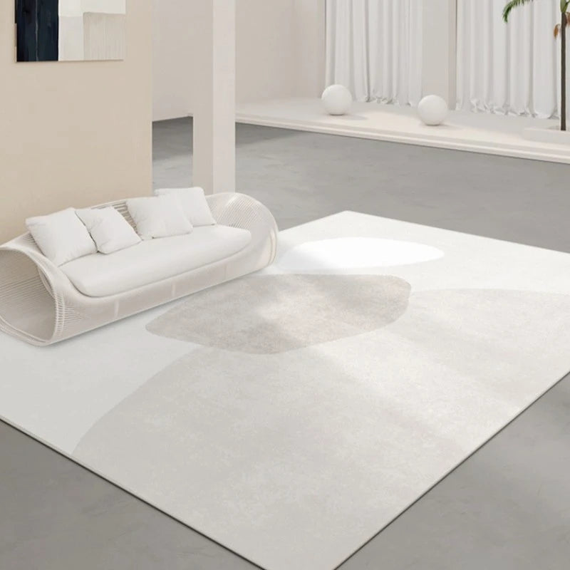 Braylee Velvet Abstract Area Rug for Living Room - Soft & Stylish Home Decor for Cozy Spaces
