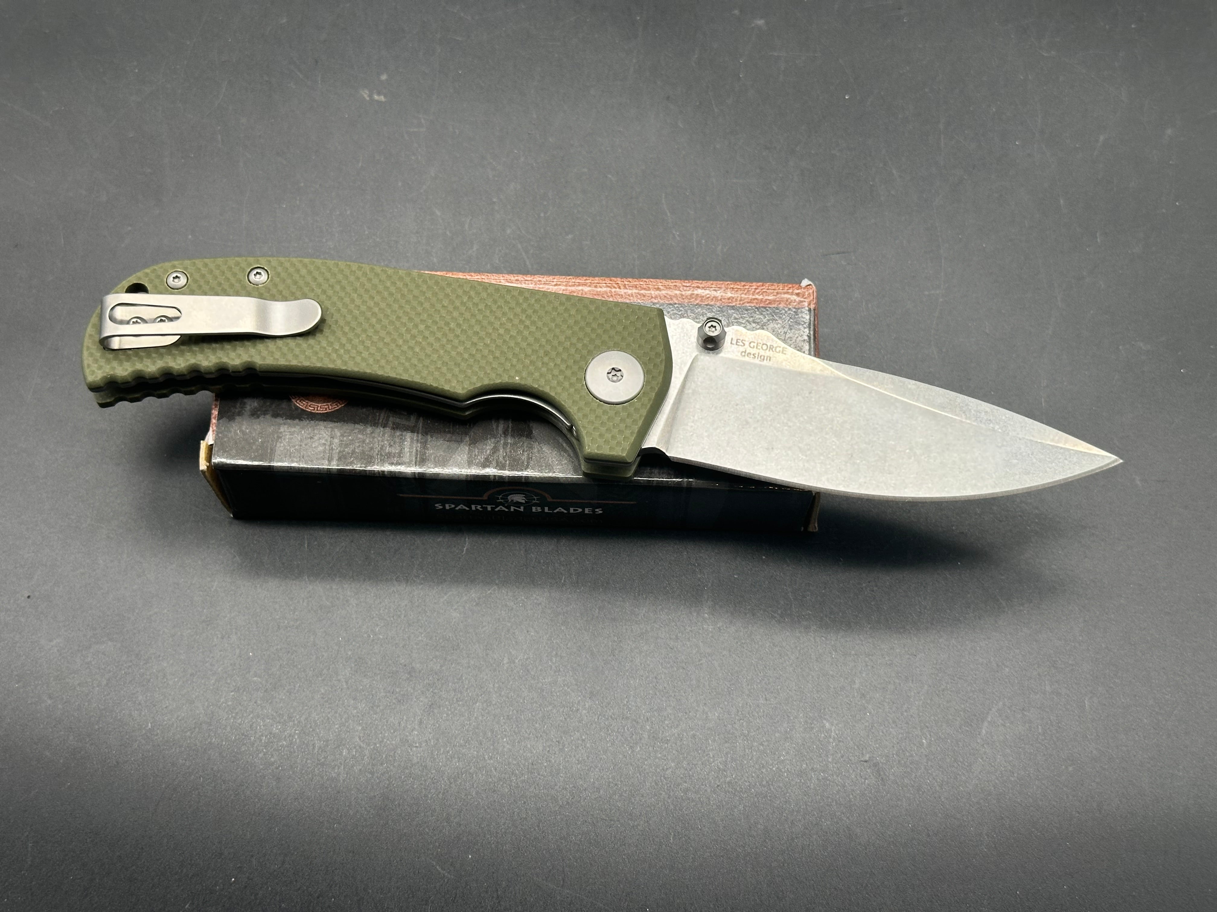 Spartan Blades Astor Linerlock Folding Knife - 3.75