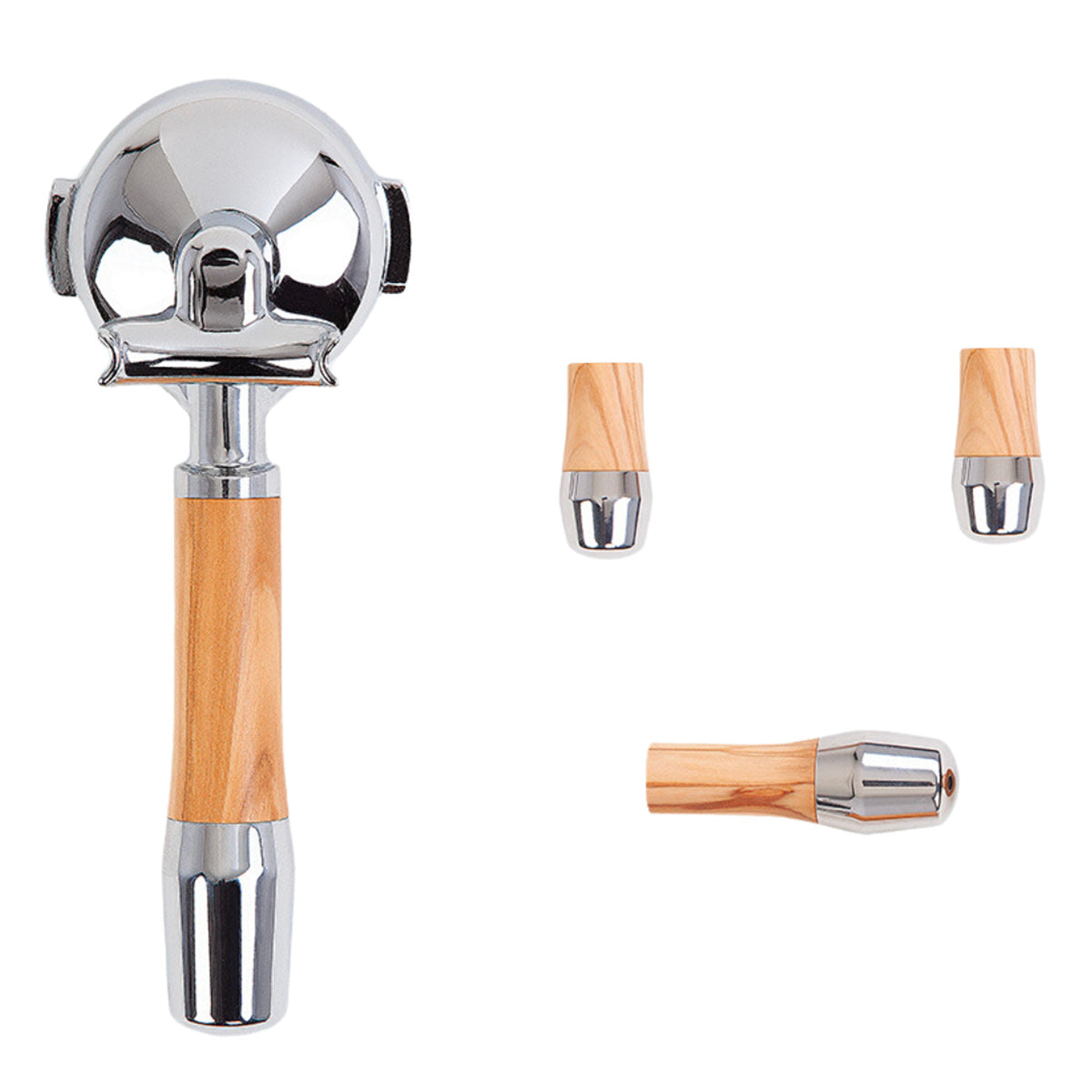 Premium Olive Wood ECM Handle Set #89493 - Perfect for Lever Espresso Machines | Barista-Grade Accessories for Home & Professional Coffee Brewing