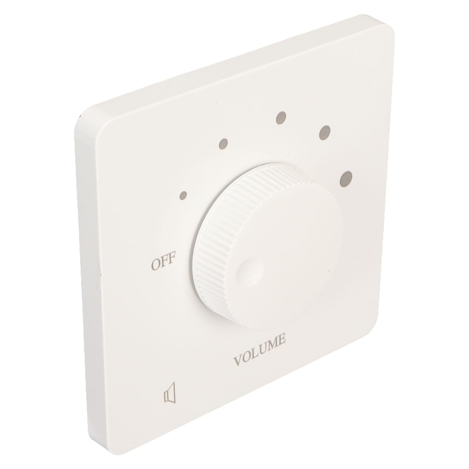 Mtlavishness 50W Professional Volume Control Knob - Audio Tuning Gear for Home Speakers & Studio Equipment - White - Perfect for DJ Mixers, Guitar Amps, and Hi-Fi Systems