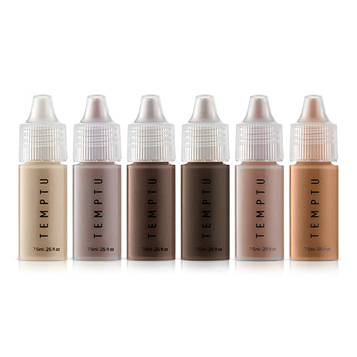 Temptu Airbrush Makeup Contour & Bronze Starter Kit - Professional Airbrush Contouring Set for Flawless Face Sculpting | Perfect for Bridal, Photography & Special Occasion Makeup