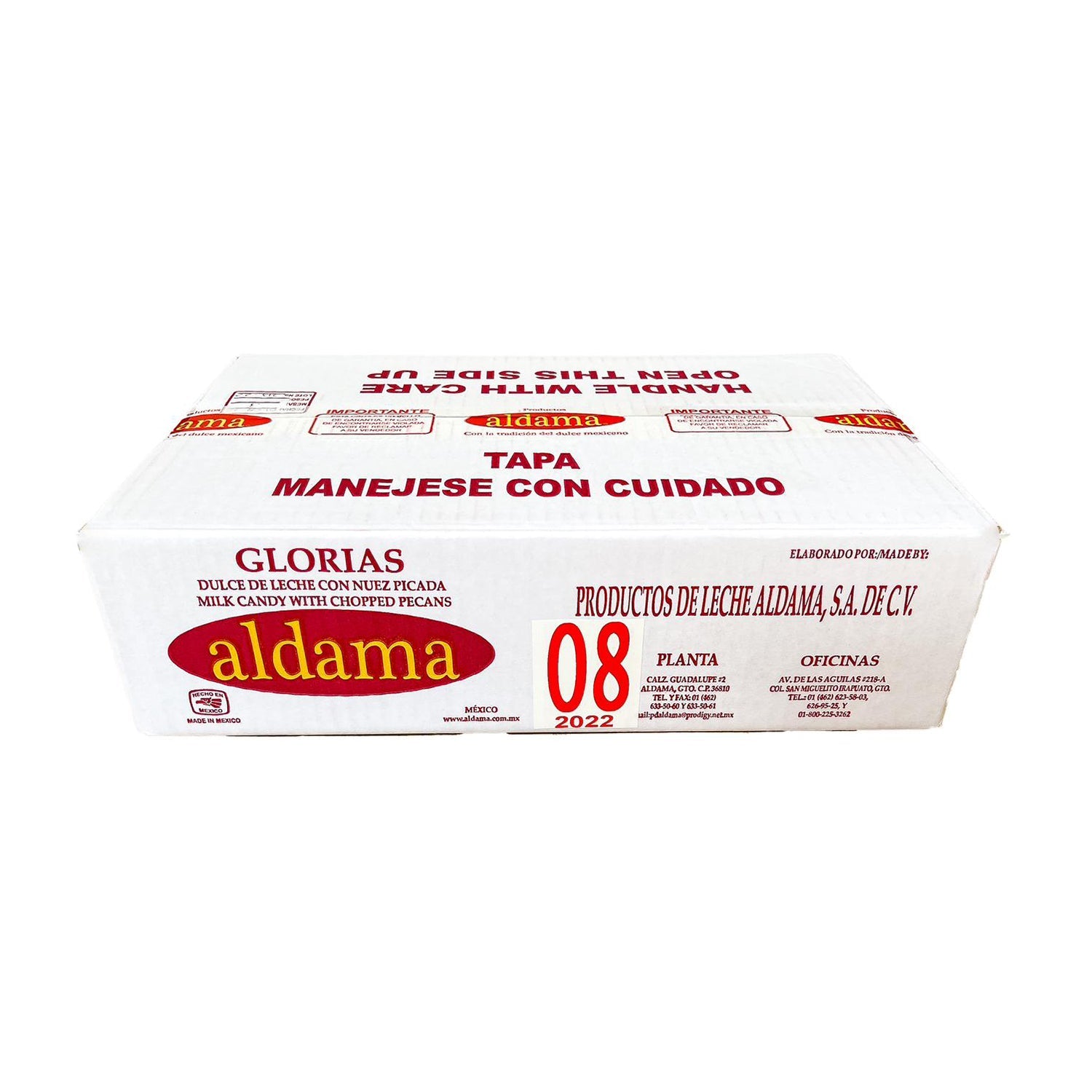 Aldama Glorias Premium Mexican Candies - 10ct Bag of Authentic Dulce de Leche Caramels | Perfect for Parties, Gifts & Dessert Toppings
