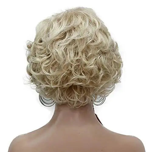 Short Layered Pre-Styled Synthetic Wig for Women - Heat Resistant & Natural Look - Perfect for Cosplay, Daily Wear & Special Occasions