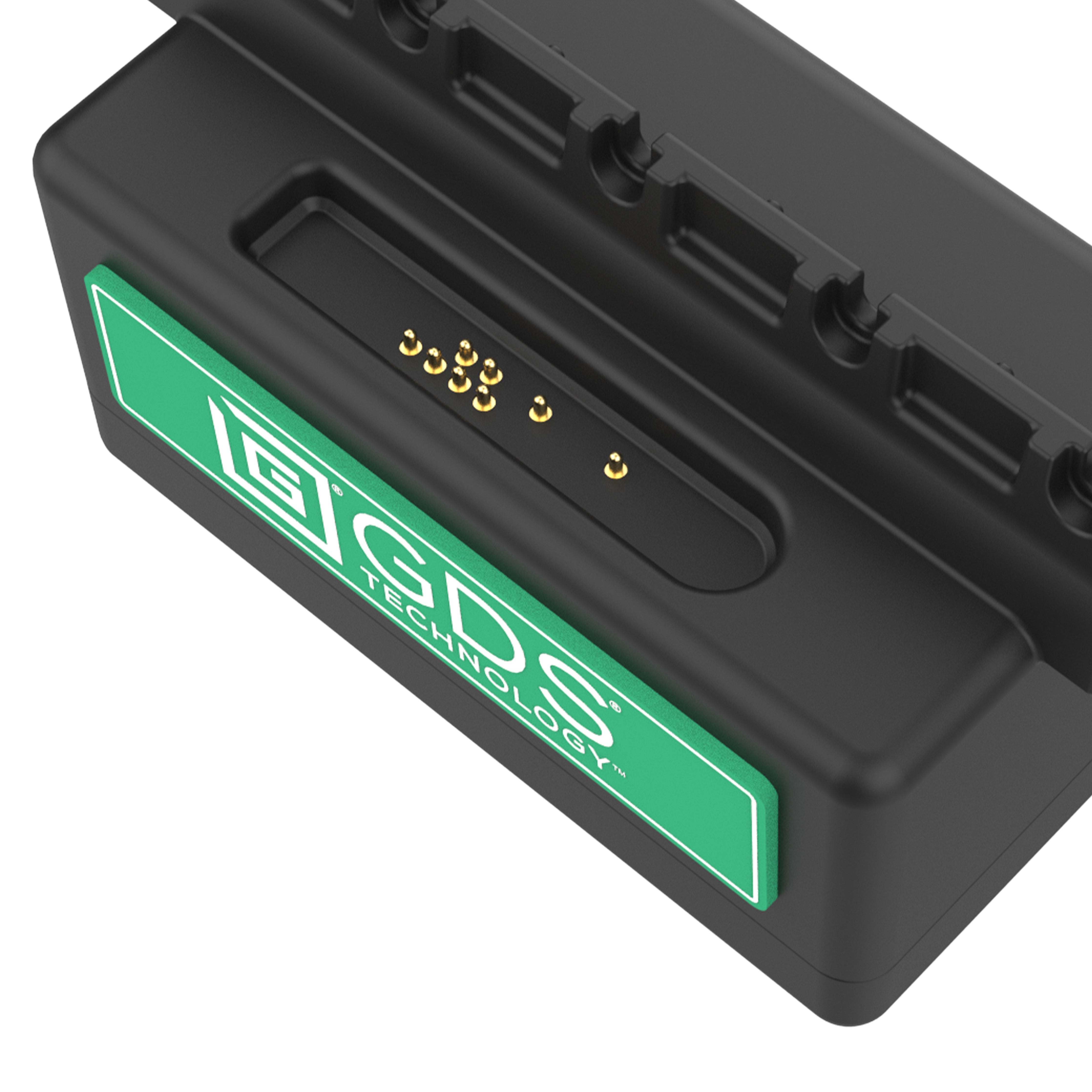 GDS® PoE + Single USB A Dock Cup for IntelliSkin® Next Gen Tablets - RAM GDS DOCK V14PDU | Charging Station & Data Hub for Industrial Tablets in Harsh Environments