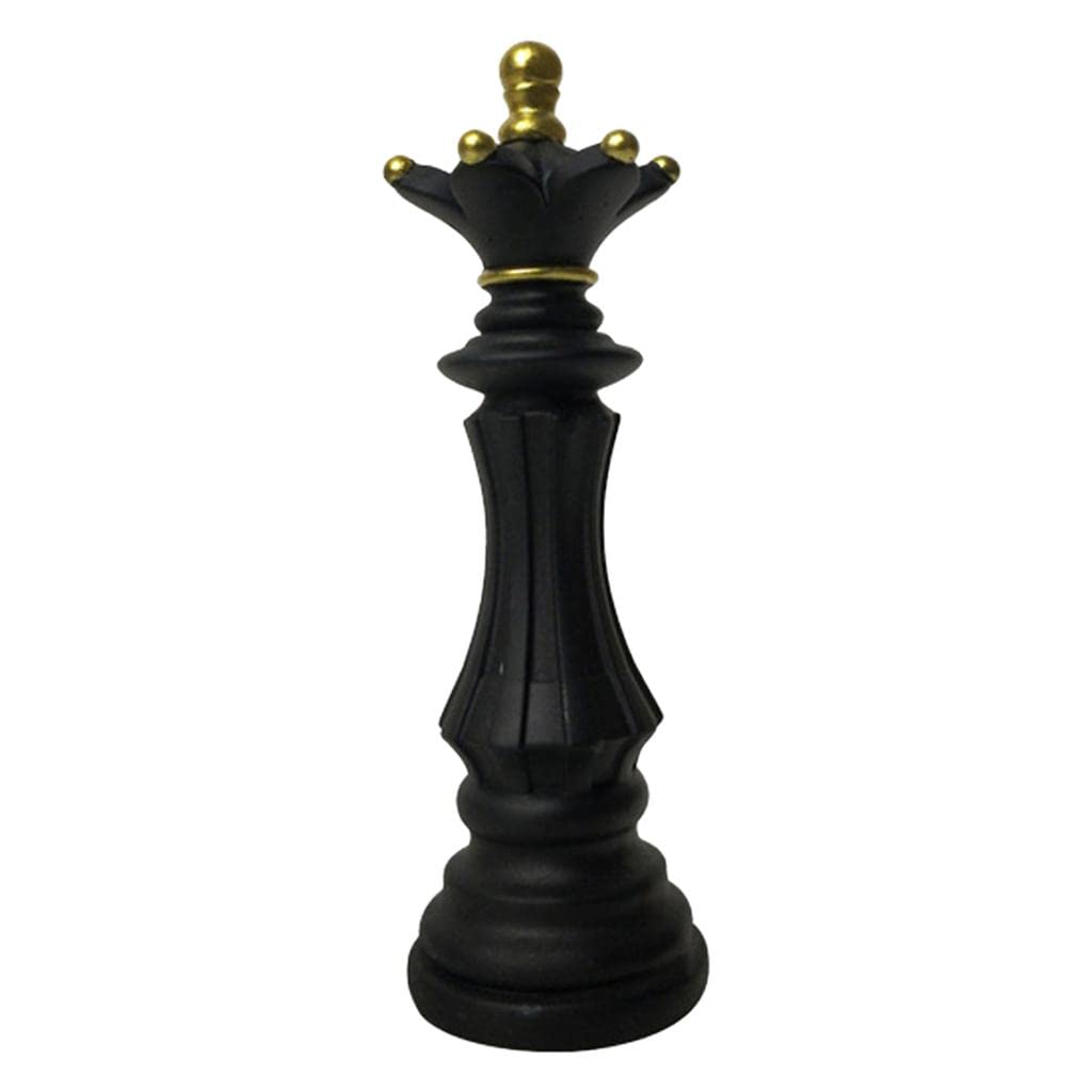 Artistic Chess Pieces Set - Handcrafted Sculpture Chessmen for Board Games, Unique Ornament Statue for Home Decor, Perfect Gift for Chess Enthusiasts and Collectors