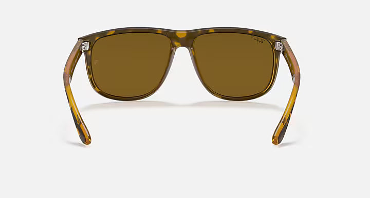 Ray Ban Boyfriend Sunglasses - Light Havana Frame & Green Lenses - Classic Aviator Style for Women - Perfect for Driving, Beach & Outdoor Activities