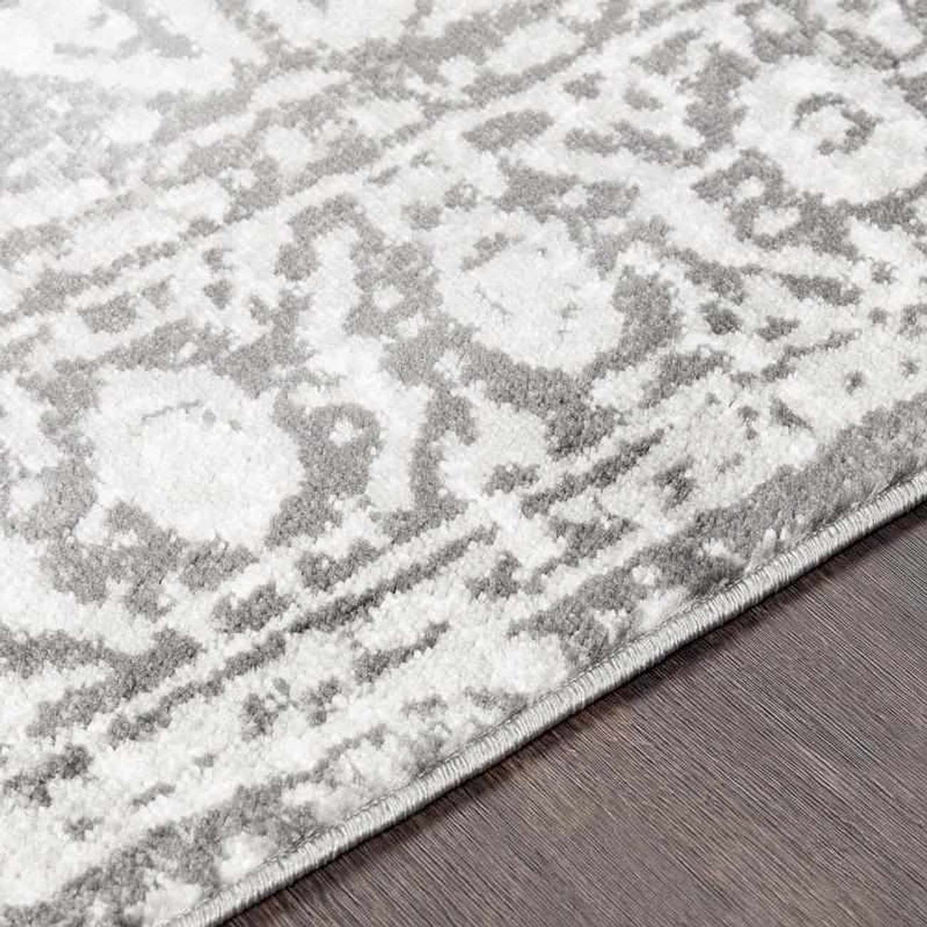 Mark&Day Emma Traditional Charcoal Area Rug 9x12 - Soft & Durable Carpet for Living Room, Bedroom, Kitchen - 8'10