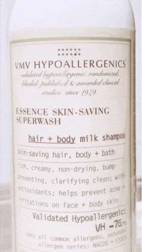 Essence Skin Saving Superwash: Gentle Hair & Body Milk Shampoo for Sensitive Skin - Perfect for Daily Shower & Travel