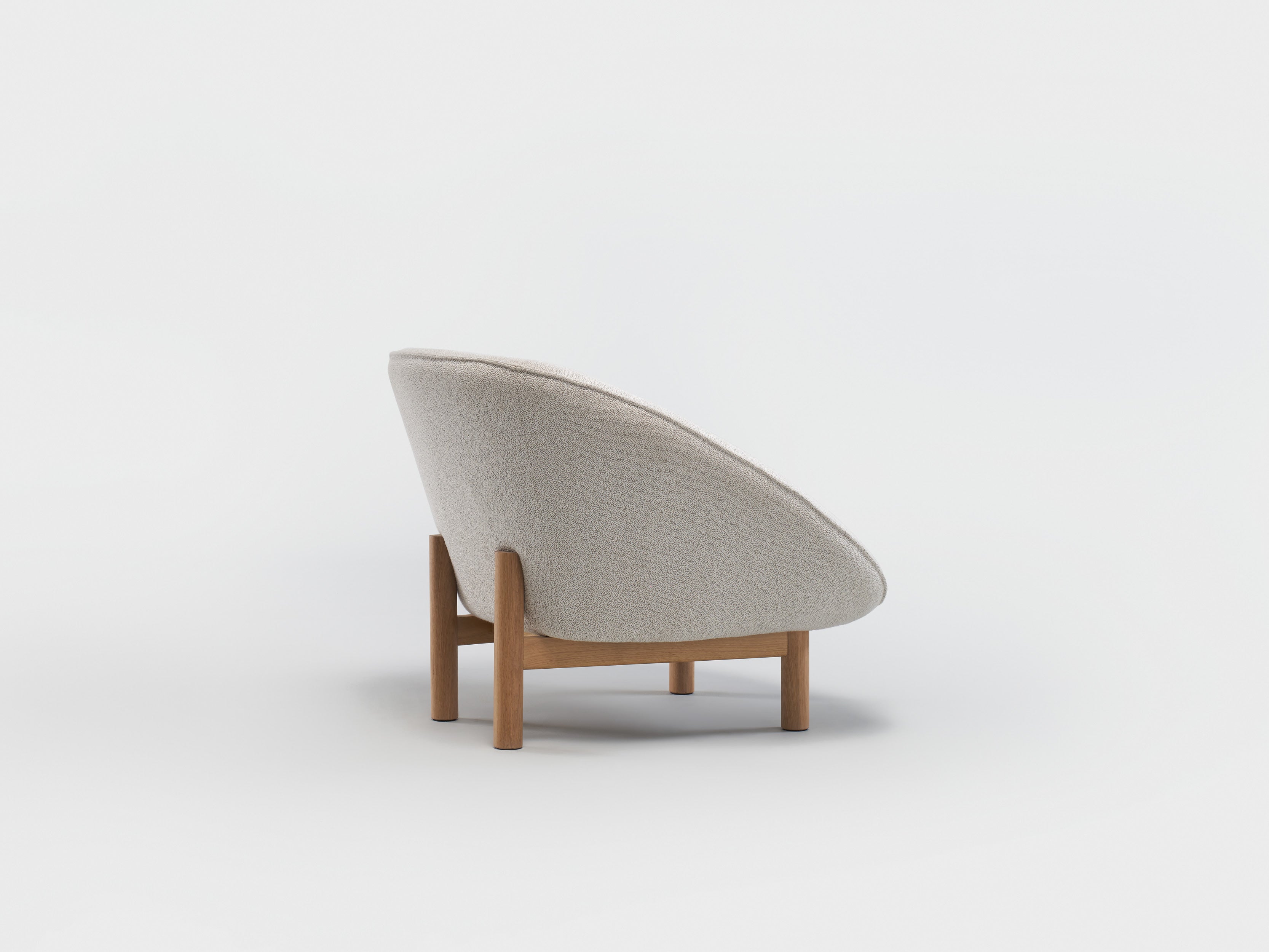 Portobello Chair - Modern Accent Chair for Living Room, Bedroom, or Office - Comfortable Upholstered Lounge Chair with Sturdy Wooden Legs - Perfect for Reading, Relaxing, and Home Decor