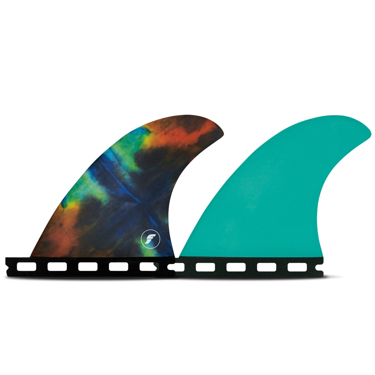 Futures QUAD Mayhem Evil Quad Surfboard - Rainbow Color - Perfect for Big Waves and High-Performance Surfing