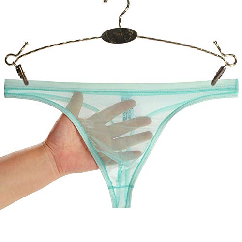 Men's Transparent Super Thin Thong Underwear - Breathable & Comfortable for Daily Wear, Workout, and Intimate Moments