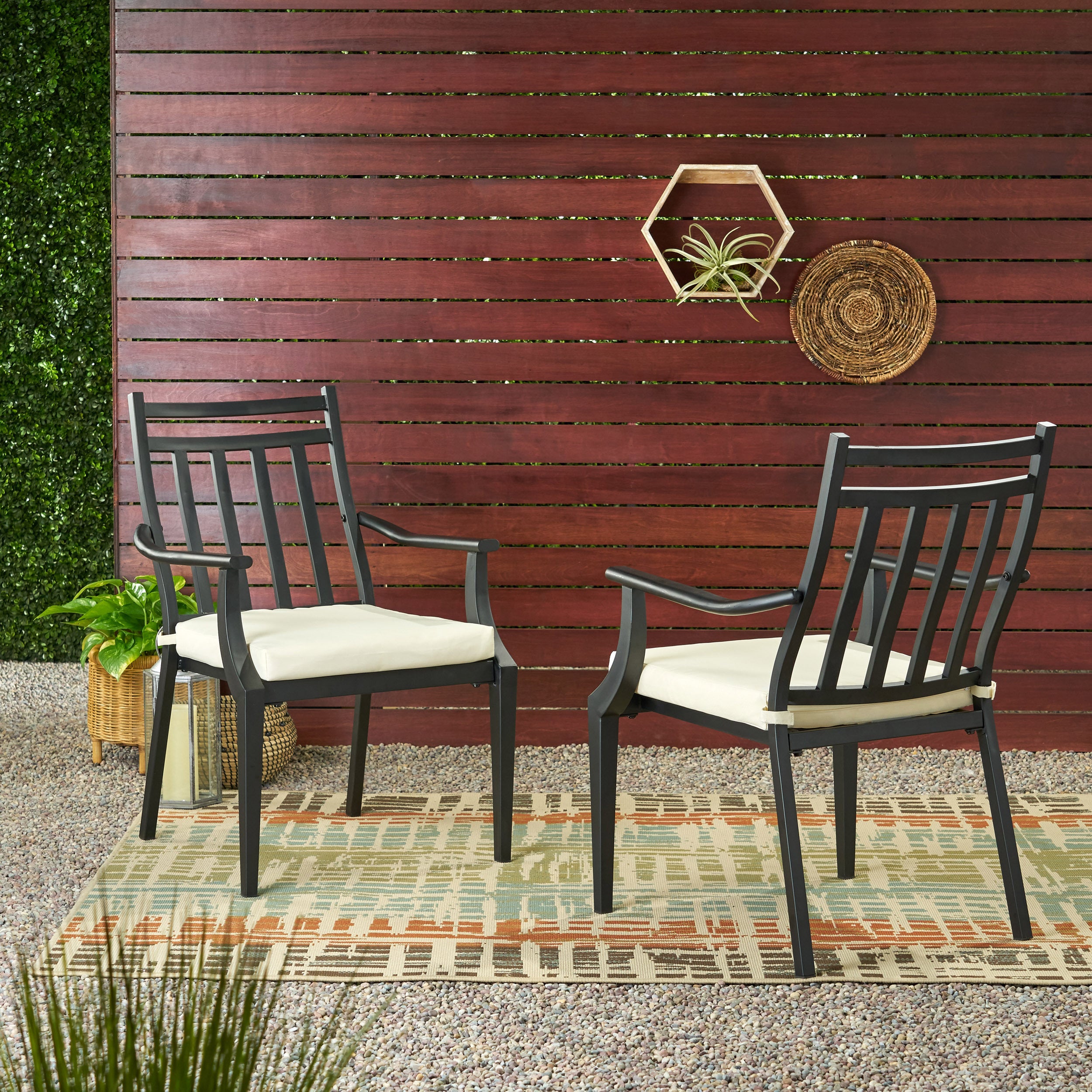DELMAR Modern Dining Chair - Sturdy Wooden Kitchen Chair with Upholstered Seat - Comfortable & Stylish for Dining Room, Kitchen, or Breakfast Nook