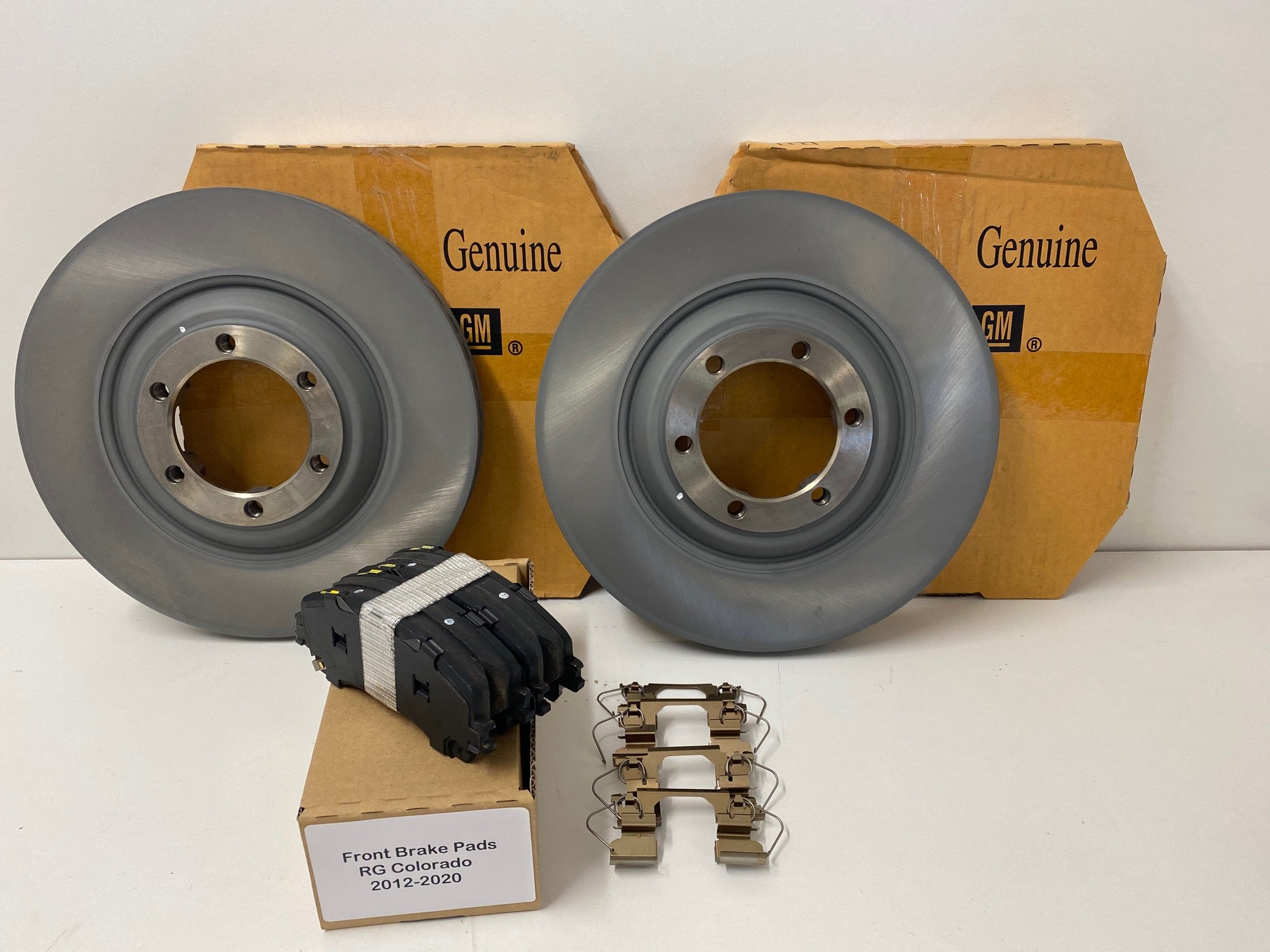 Genuine Holden RG Colorado Front Brake Rotor, Brake Pad & Shim Kit (2012-2016) - Perfect for Off-Roading & Heavy-Duty Towing
