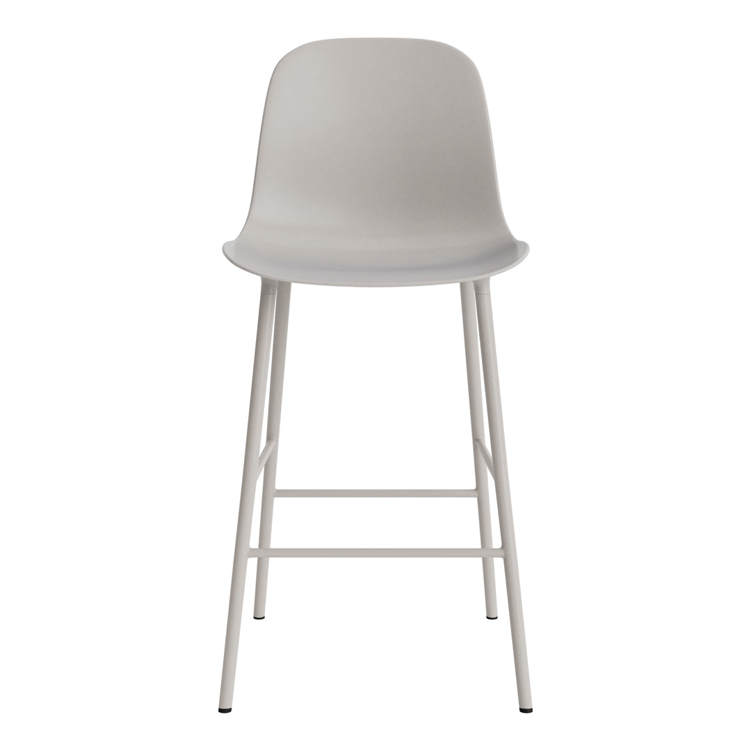 Modern Form Counter Stool - Adjustable Height Bar Stool for Kitchen Island, Breakfast Nook & Home Bar - Sleek Contemporary Design for Dining & Entertaining