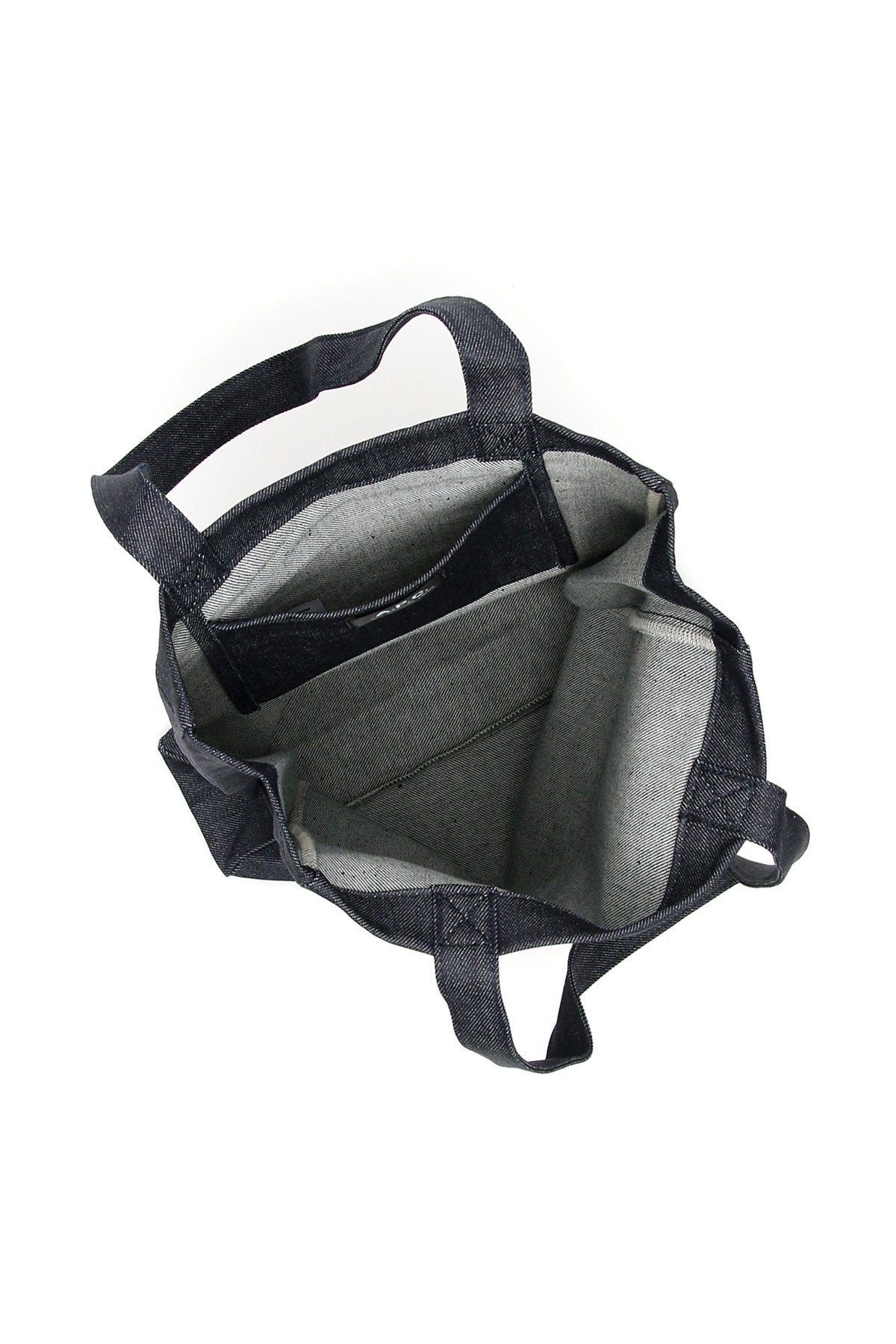 A.P.C. Laure Denim Tote Bag for Women - Stylish Canvas Shoulder Bag with Leather Handles - Perfect for Work, Travel & Everyday Use