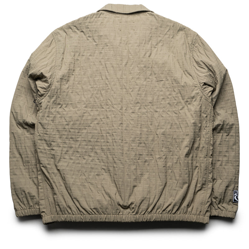 Pleasures Rescue Pleated Track Jacket for Men & Women | Olive Green Streetwear | Perfect for Casual Outfits, Gym Wear & Urban Fashion