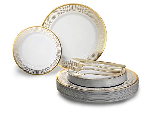 X. Sundance White & Gold, Gold Silverware