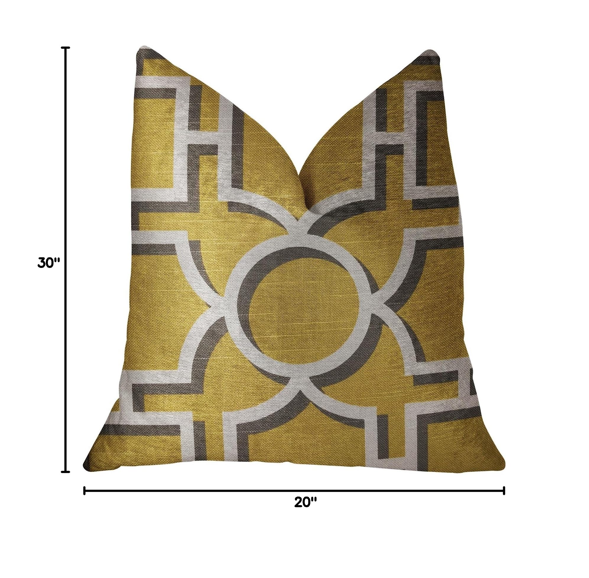Plutus Crane Enclave Luxury Decorative Throw Pillow 20x30 Inches - Soft Queen Size Cushion for Sofa, Bed & Home Decor - Elegant Living Room & Bedroom Accent Pillow