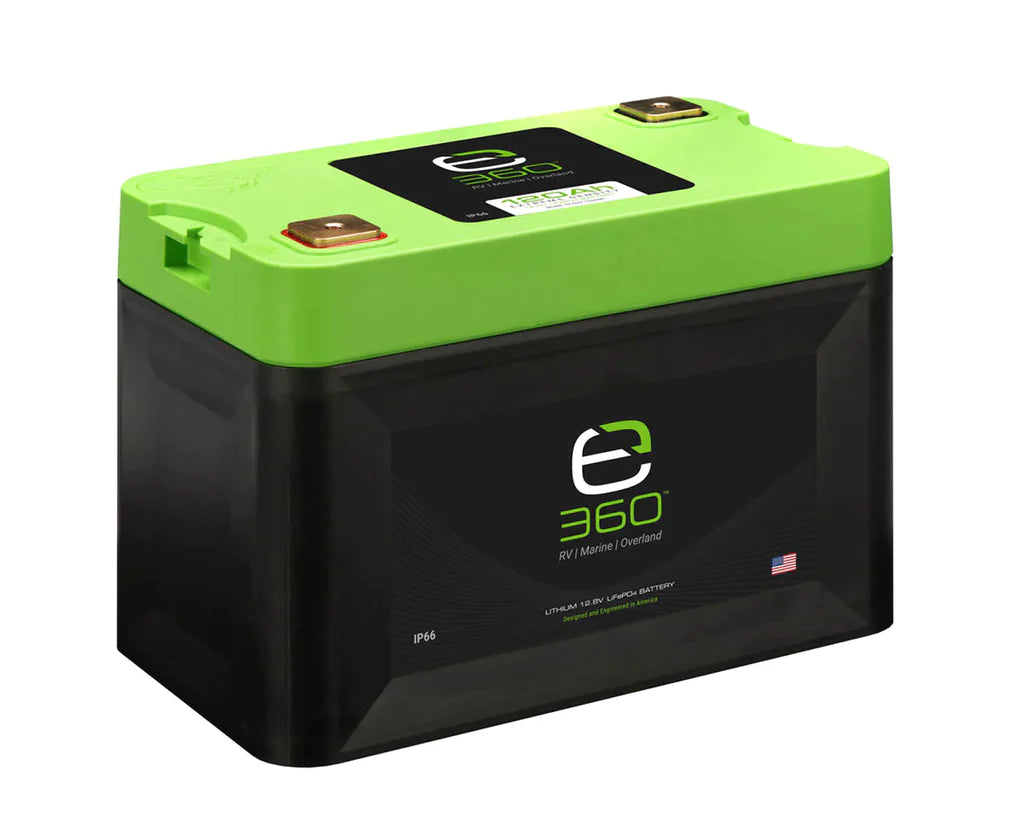 EXPION EX G27 120XDP Group 27 Lithium Battery - Deep Cycle Marine & RV Battery for Boats, Campers, Solar Power Systems - High Performance & Long Lasting Power Solution