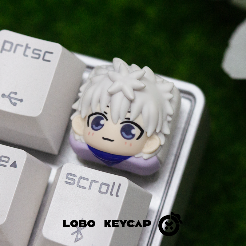 HUNTER X HUNTER Full Time Hunter Series Themed Custom Resin Mechanical Keyboard Keycaps - Anime Gaming & Typing Accessories for PC Enthusiasts