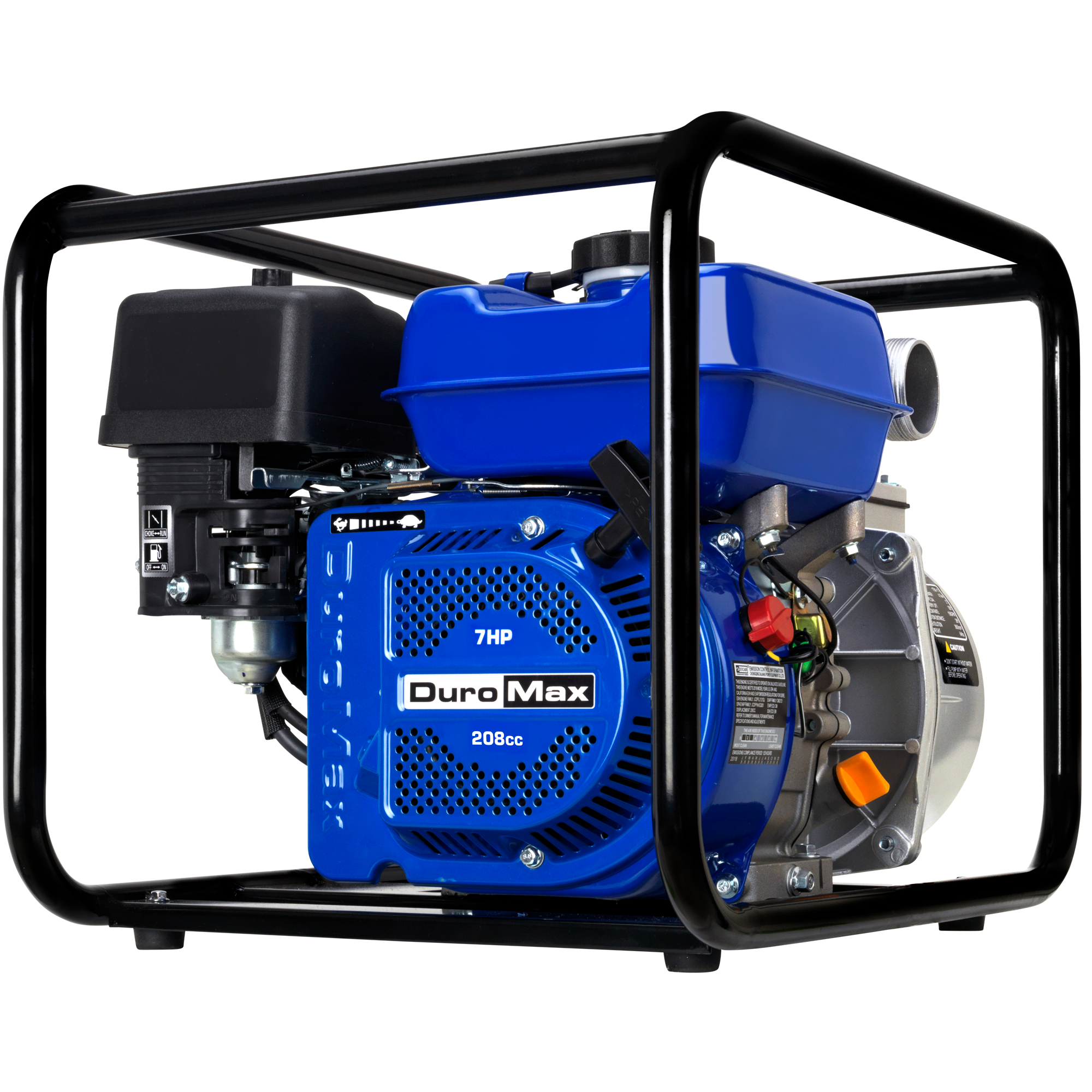 208cc 2-Inch Gasoline Engine Portable Water Pump - 158 GPM High Flow, Ideal for Irrigation, Flood Control, and Emergency Water Transfer