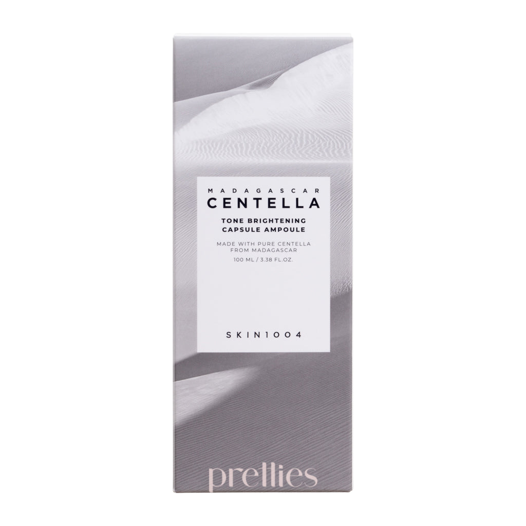 SKIN1004 Madagascar Centella Tone Brightening Capsule Ampoule 100ml - Brightening Facial Serum for Glowing Skin | Perfect for Daily Skincare & Dark Spot Treatment