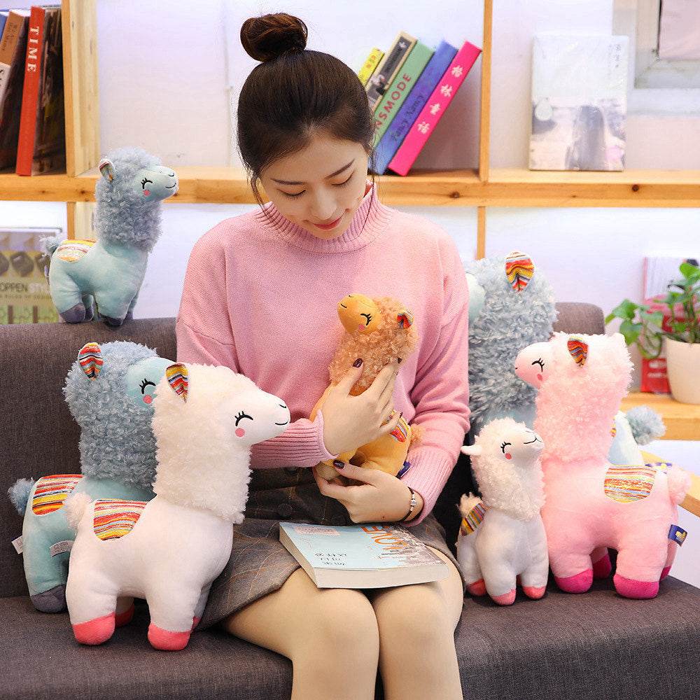 Lumi The Llama Plushie - Soft Stuffed Animal Toy for Kids & Adults | Cute Llama Plush for Bedroom Decor, Nursery, Gifts & Cuddling