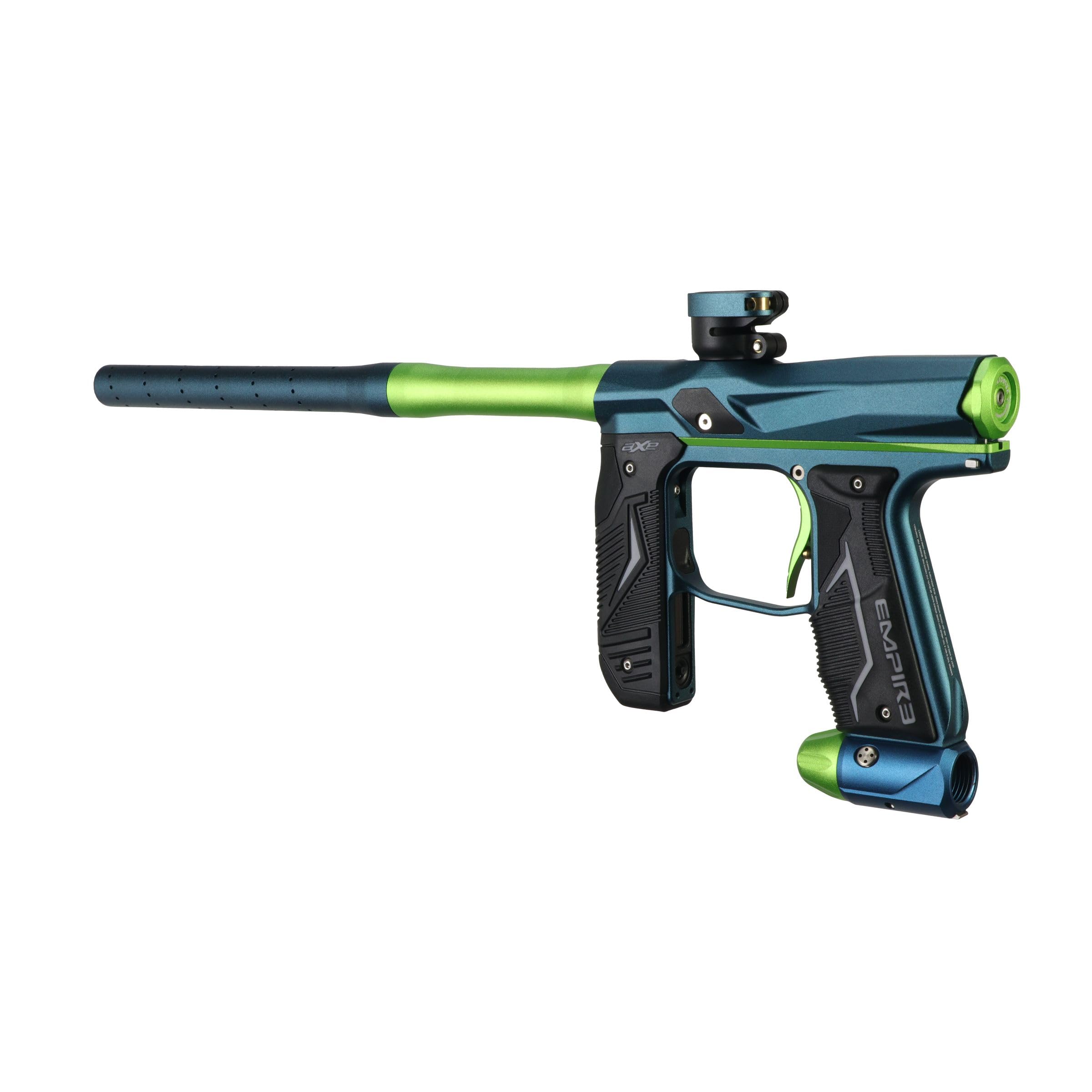 Empire Axe 2.0 Paintball Marker - Dust Silver & Dust Gold | High-Performance Paintball Gun for Adults | Tournament & Woodsball Scenarios