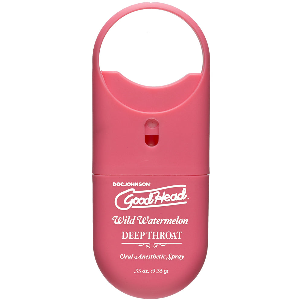 GoodHead To Go Deep Throat Oral Anesthetic Spray - Numbing Spray for Oral Sex & Dental Comfort - Perfect for Travel & Sensitive Mouth Care