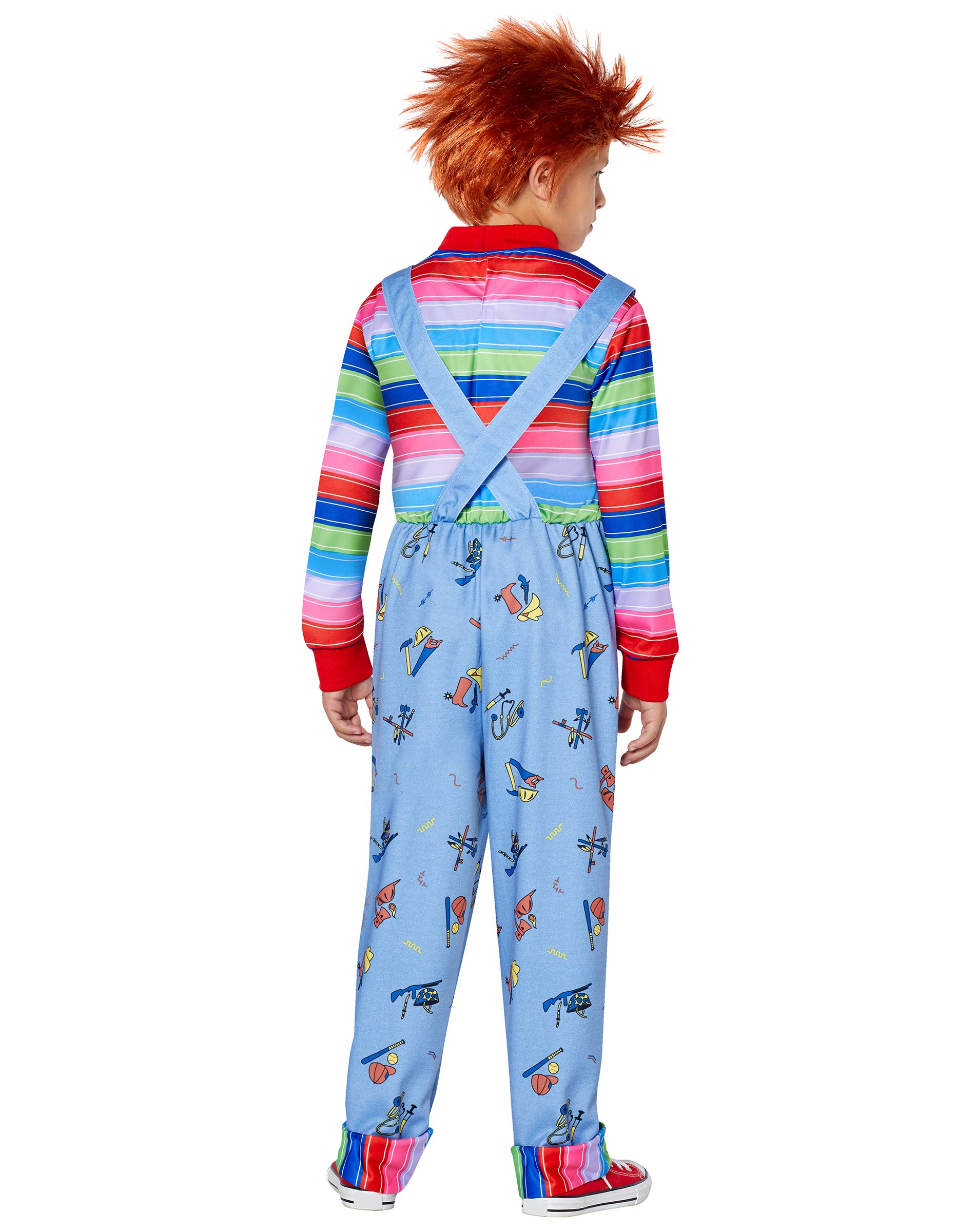Chucky Kids Costume - Officially Licensed Halloween Horror Outfit for TV & Movie Fans