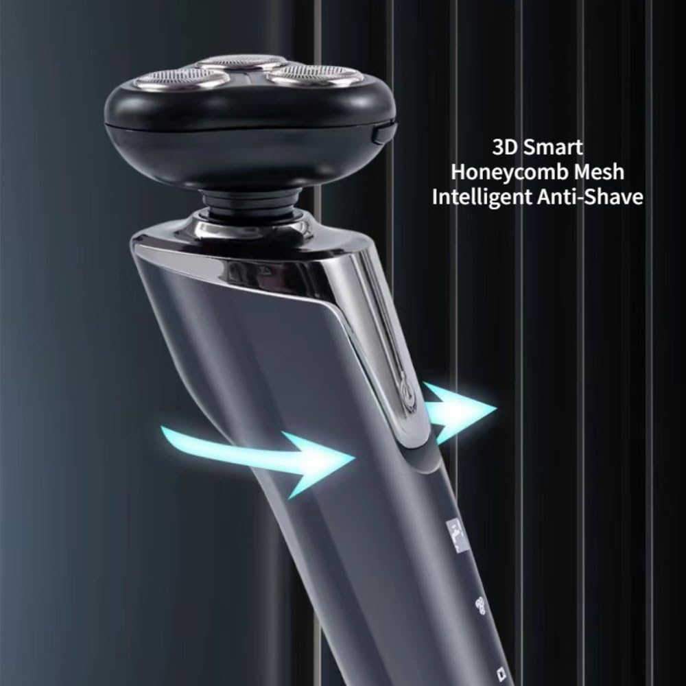 Best Electric Razor for Men - Waterproof Cordless Shaver with Travel Case - Perfect for Home, Travel & Gifting - Smooth Shaving Anywhere