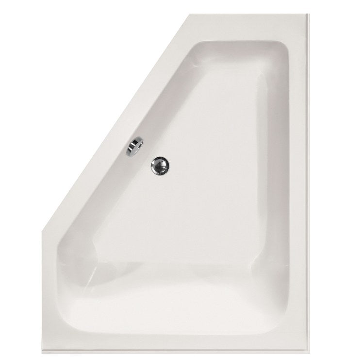 Air Tub Designer Collection Courtney Drop-In White Corner 6-Jet Acrylic Bathtub 60 x 48 x 21 Inch - Perfect for Luxury Spa Bathroom Relaxation
