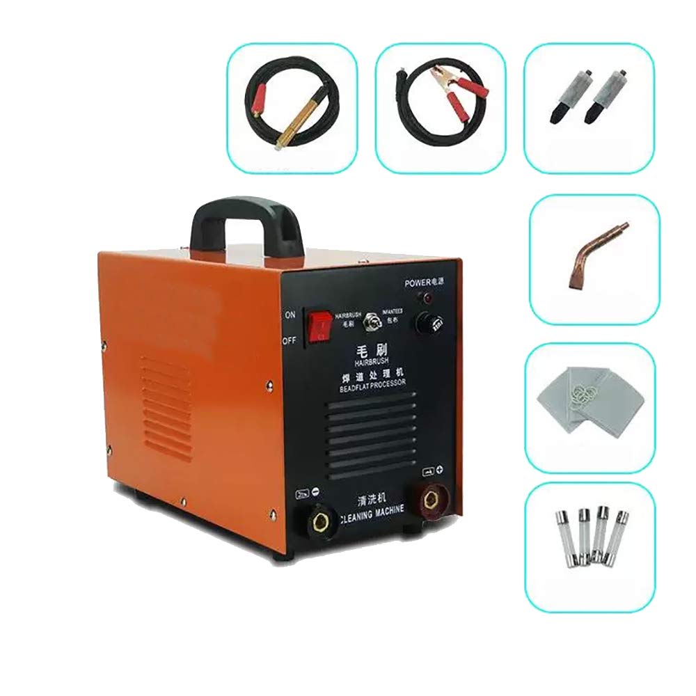 1200W Electric Weld Seam Cleaning Machine - Stainless Steel Solder Joint Polisher & Brush Weld Bead Processor for Metal Fabrication, Welding Workshop & DIY Projects