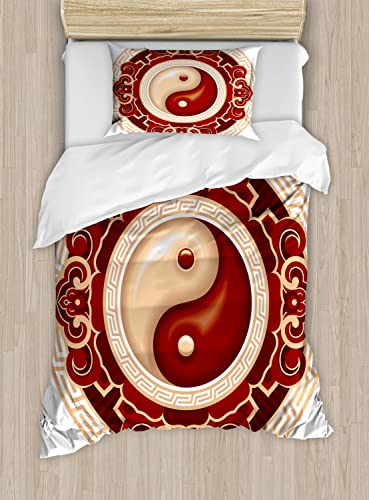 Maroon Cream White