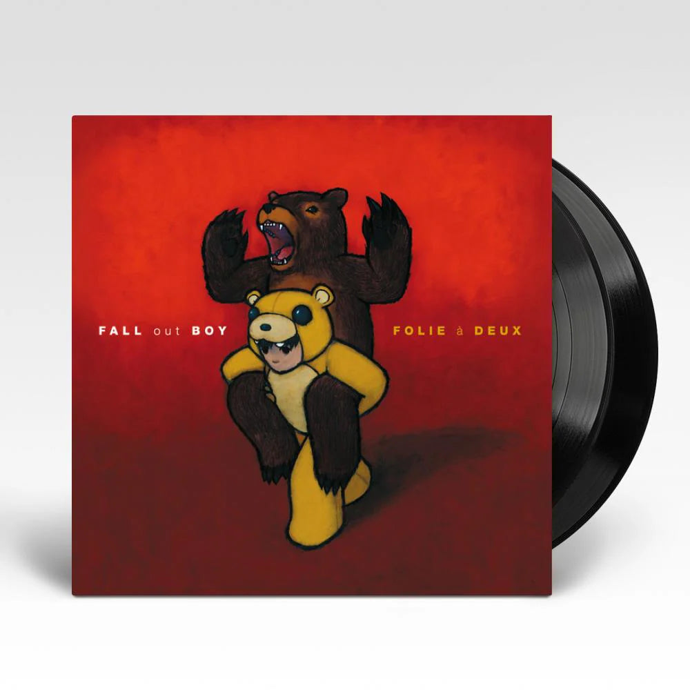 Fall Out Boy Folie a Deux Vinyl LP Record - Limited Edition Music Album for Collectors & Fans - Perfect for Home Listening & Gifts