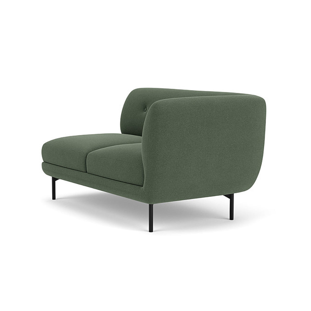 Alfred Fabric Right 2 Seater Modular Sofa - Modern Sectional Couch for Living Room, Lounge & Small Spaces | Comfortable & Stylish Home Furniture