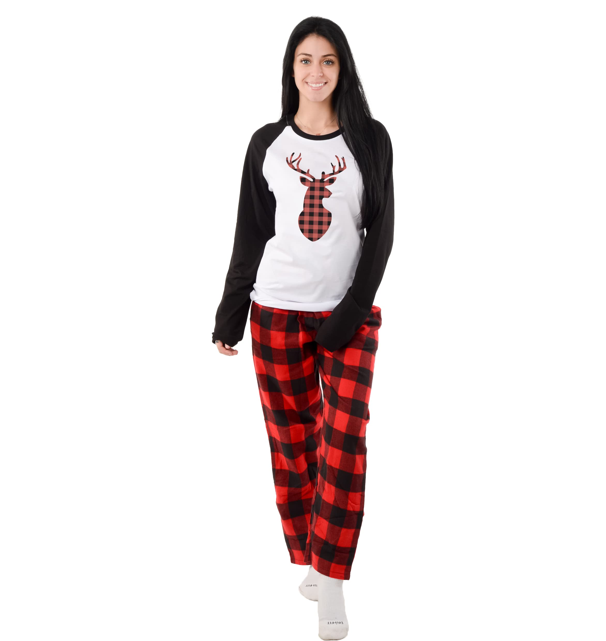 Buffalo Plaid Matching Pajama Sets for Couples & Families - Cozy Holiday Pjs