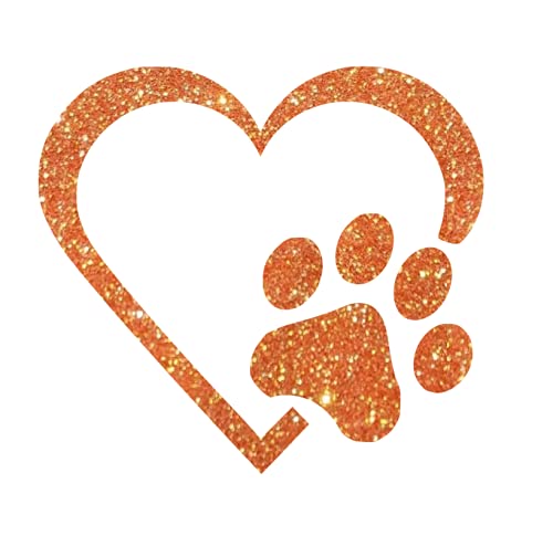 Orange Glitter