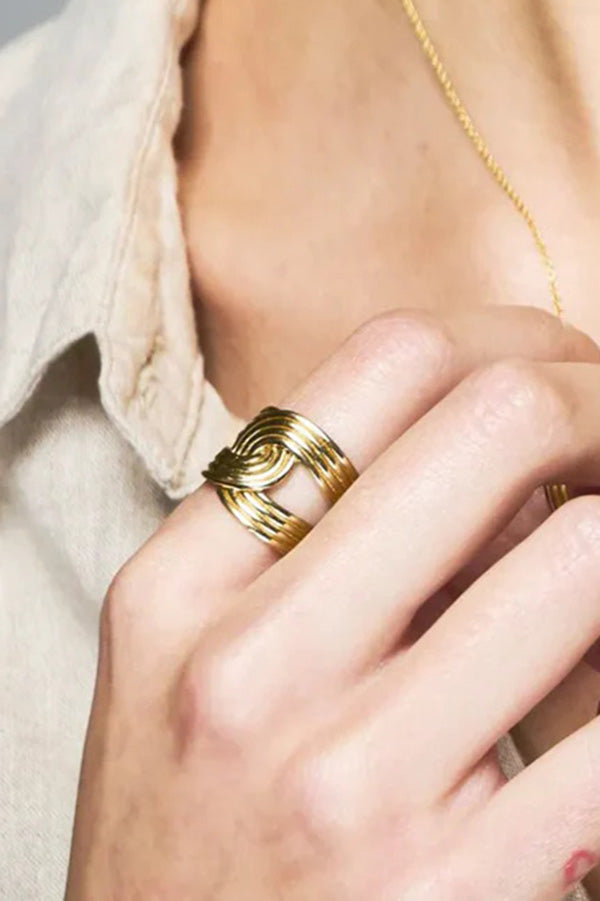Trendy Cross Design Open Ring for Women - Elegant Gothic Jewelry Gift for Everyday Wear & Special Occasions