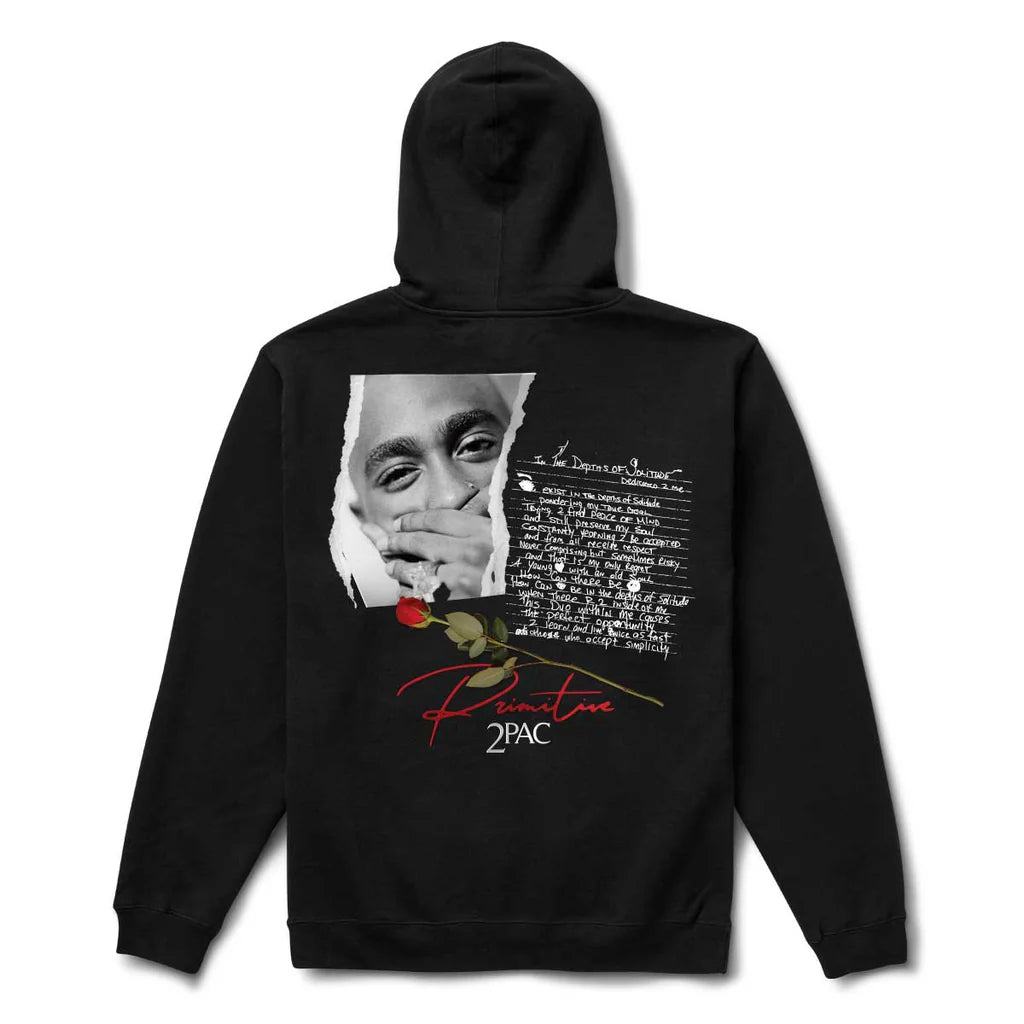 Primitive Lyrics II Hoody - Trendy Graphic Pullover Hoodie for Men & Women | Streetwear Fashion, Casual Wear, Gym & Lounge Comfort