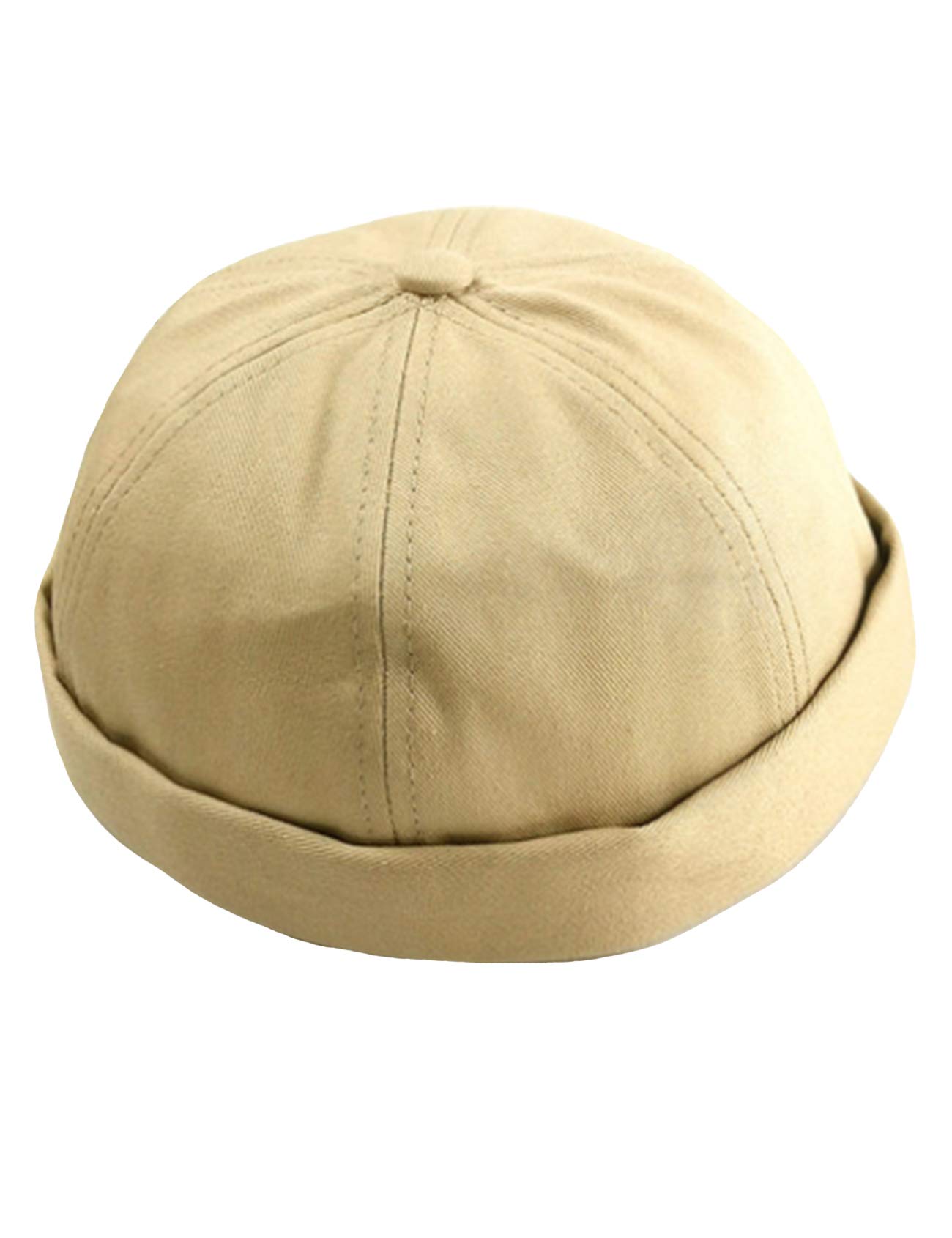 Letuwj Cotton Brimless Rolled Cuff Docker Beanie Cap - Soft Winter Hat for Men & Women - Perfect for Outdoor Activities, Casual Wear, and Cold Weather Protection